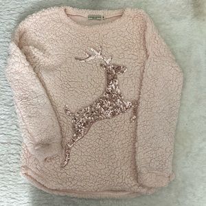 Chance or Fate Women’s Pink Winter Sweater - Size Small, Super Soft & Clean